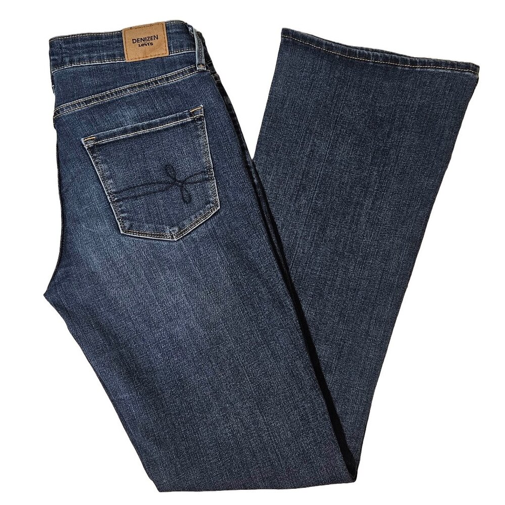 DENIZEN from Levi’s Mid‑Rise Bootcut Jeans | Size 27 | Dark Wash